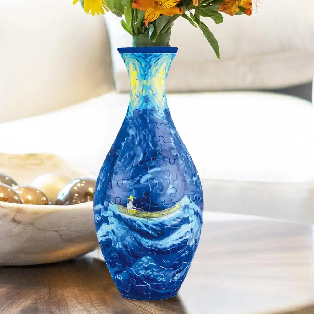 Patterned Puzzle Vase Set