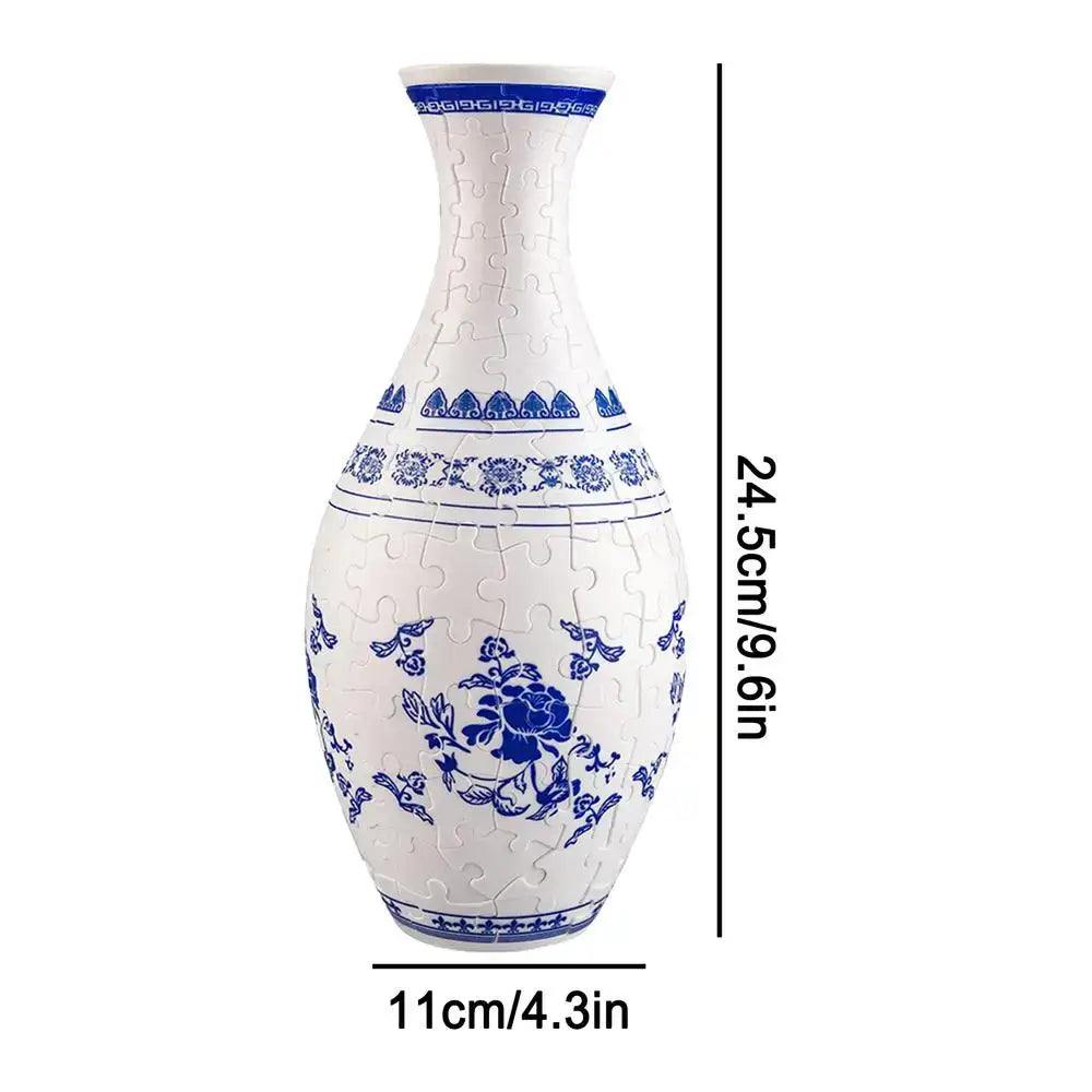 Patterned Puzzle Vase Set