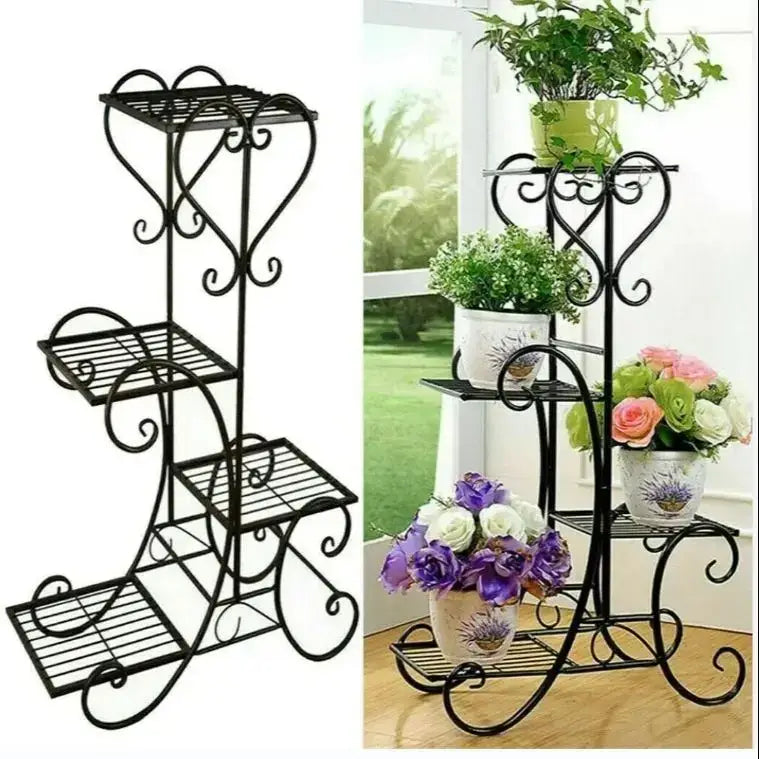 Black Metal Plant Stand