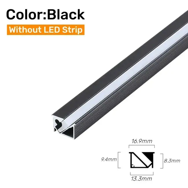 Aluminum LED Corner Trim