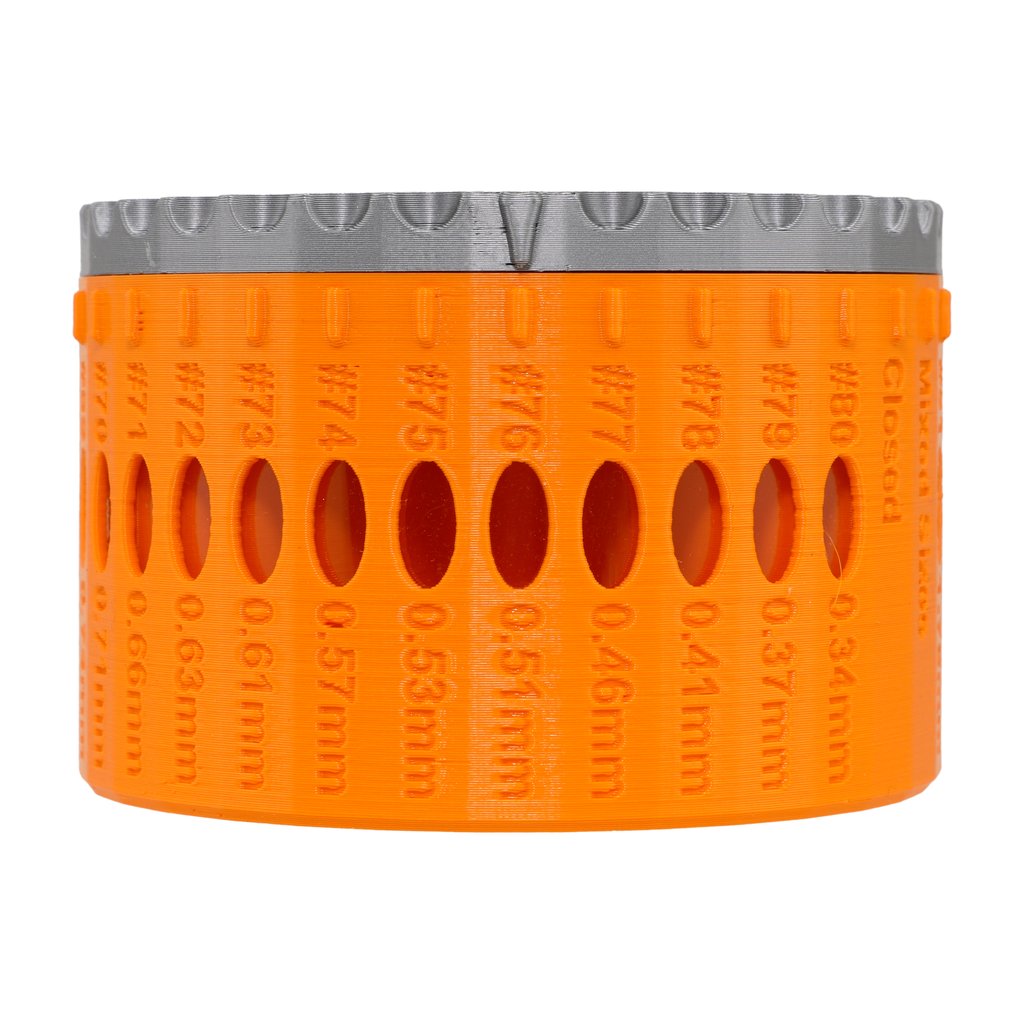 BORE™ Jeweler's Drill Bit Organizer and Dispenser