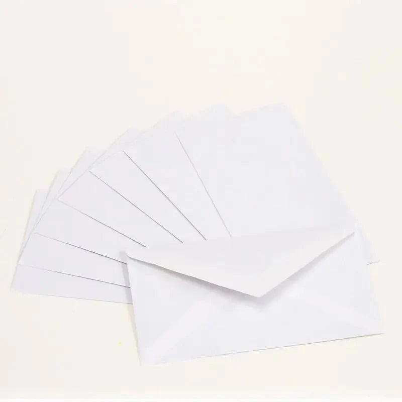 #6 3/4 Security Envelope w/ Gummed Closure (80/Pack)