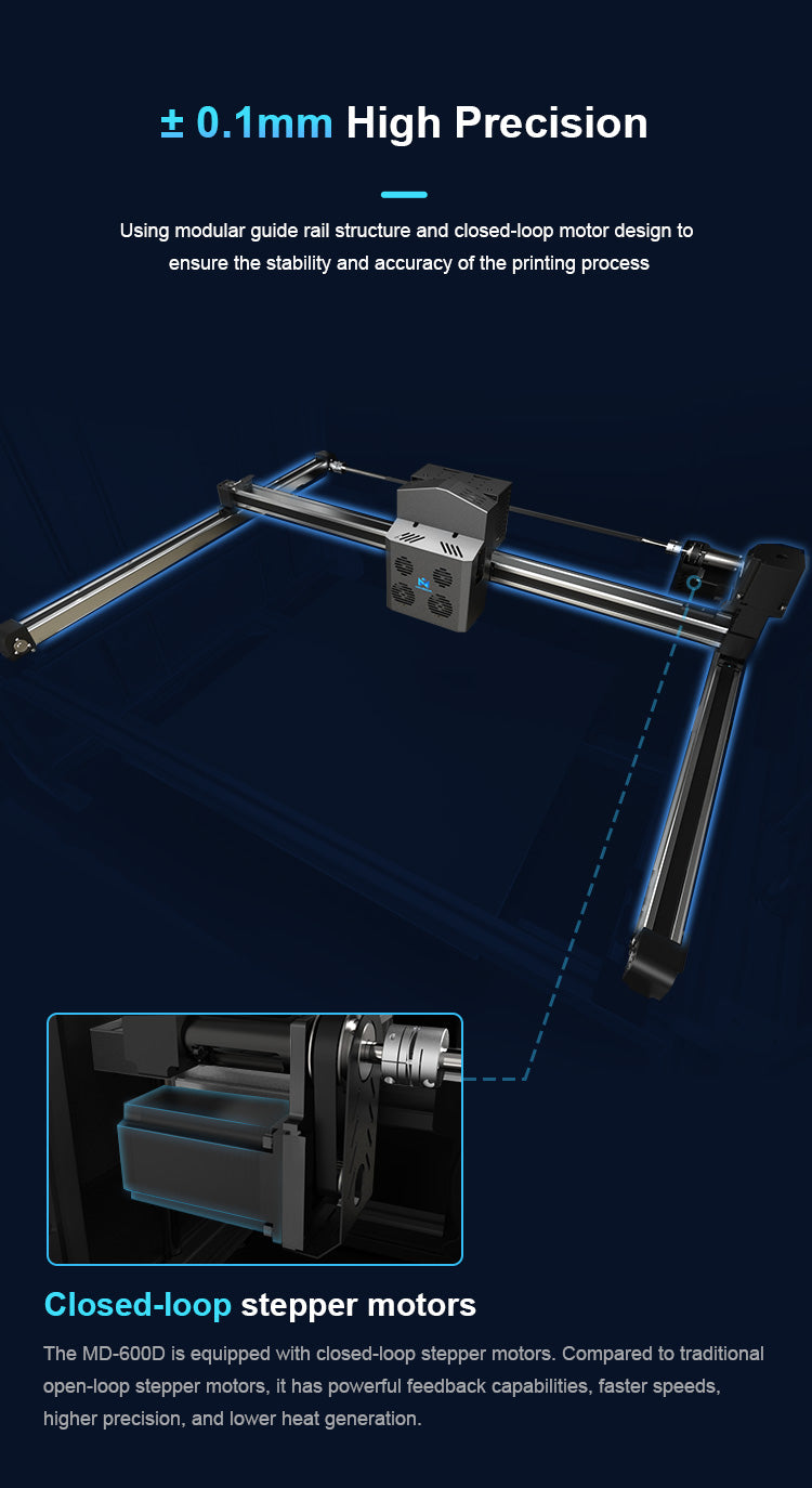 Mingda 600D  Industrial Fast Printer