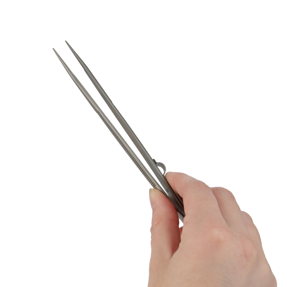 Grounded Precision Locking Tweezers for Permanent Jewelry Welders