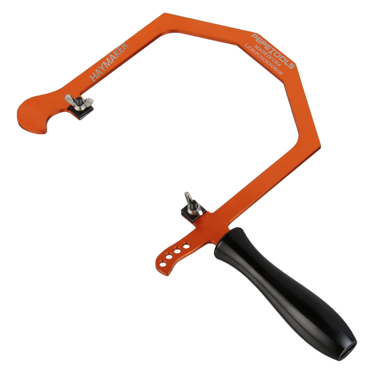 Orange with Black Handle Haymaker, Special Edition Jewelers Saw