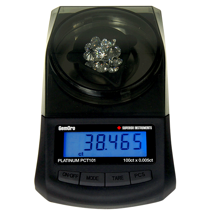 Portable Carat Scale, 100ct x 0.005ct - GEMORO PCT101