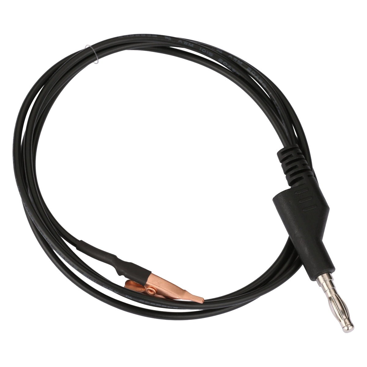 Grounding Clip on 3' Cord for Pulse Arc Welder, Alligator and Precision Style for Permanent Jewelry