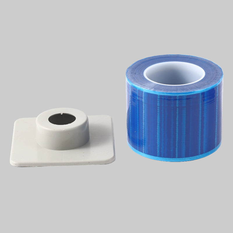 Dental Barrier Film 4" × 6" — Blue or Clear, 1,200 Sheets per Roll