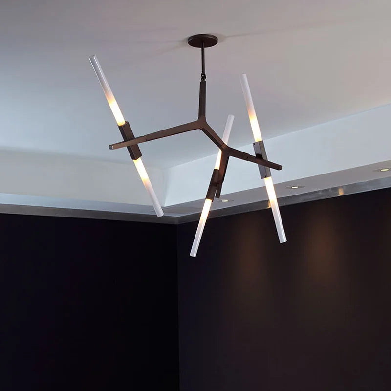 Gold Nordic Chandelier Light