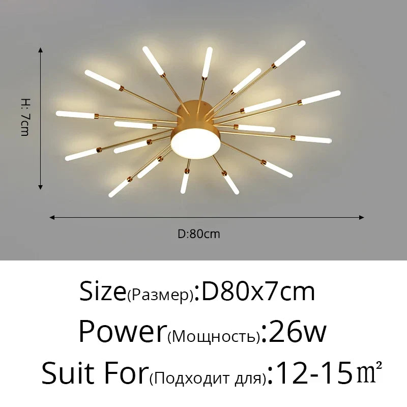 Acrylic Modern Ceiling Light