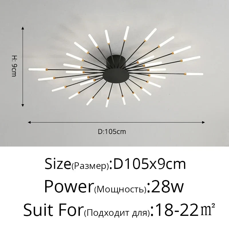 Acrylic Modern Ceiling Light