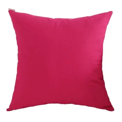 Canvas Jelly Color Pillow Covers