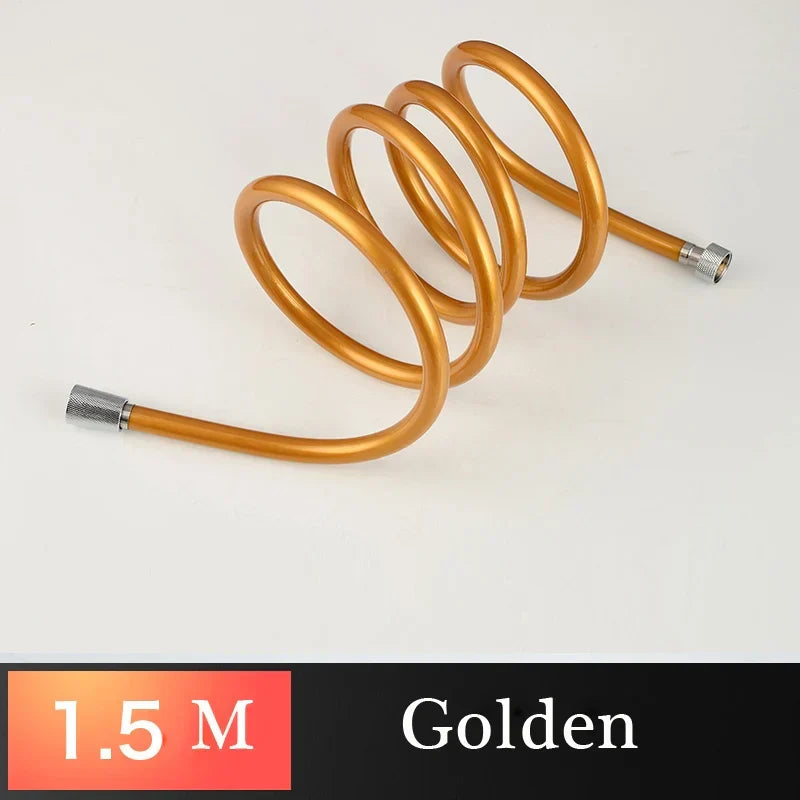 Silver Gold Shower Hose