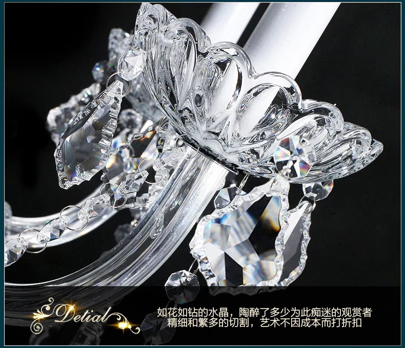 Crystal Stair Chandelier 15 Arms
