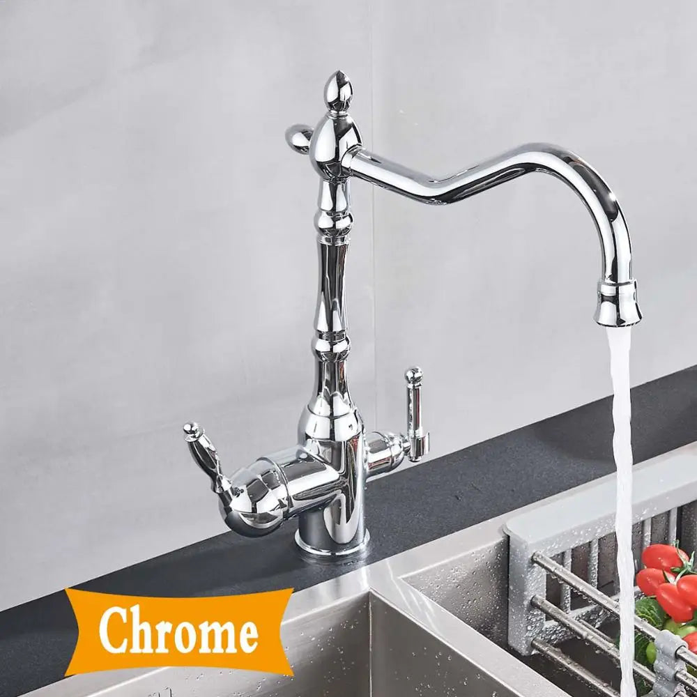 Gold Filter Kitchen Faucet