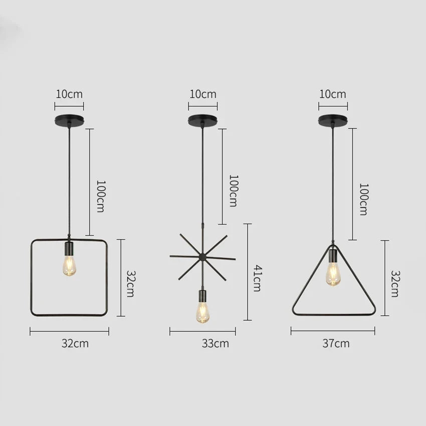 Retro Nordic Pendant Lights