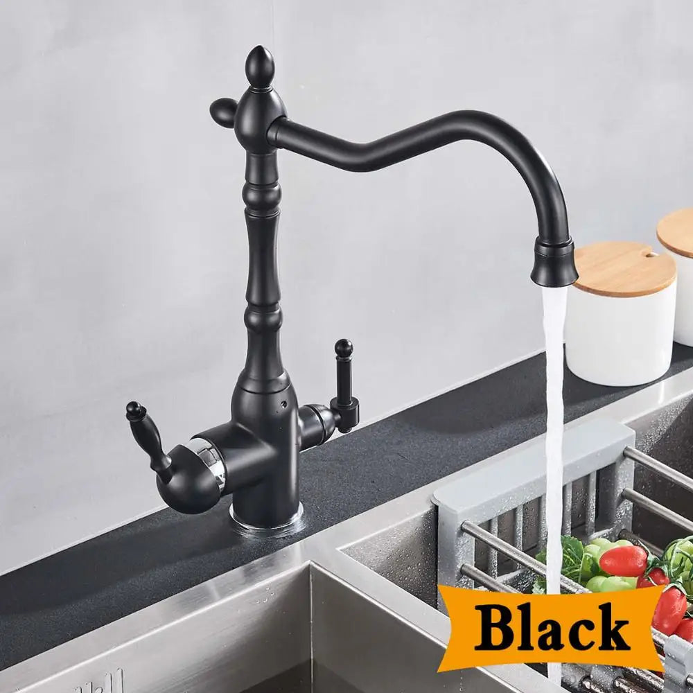 Gold Filter Kitchen Faucet