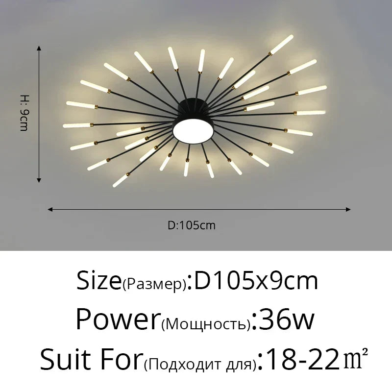 Acrylic Modern Ceiling Light