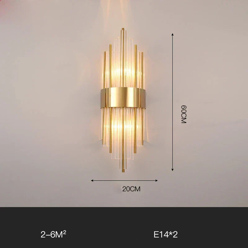 Nordic Gold Black Sconce