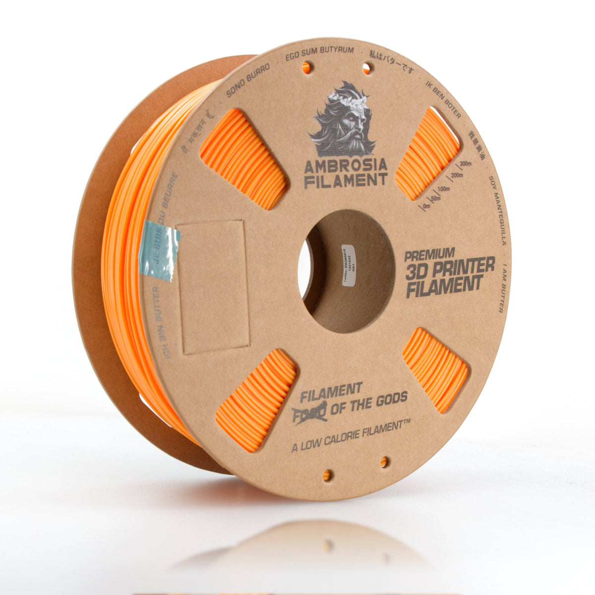 AMBROSIA ASA Filament of the Gods - 1KG Bambu AMS Friendly Cardboard Spools Premium 3D Printing Filament House ASA
