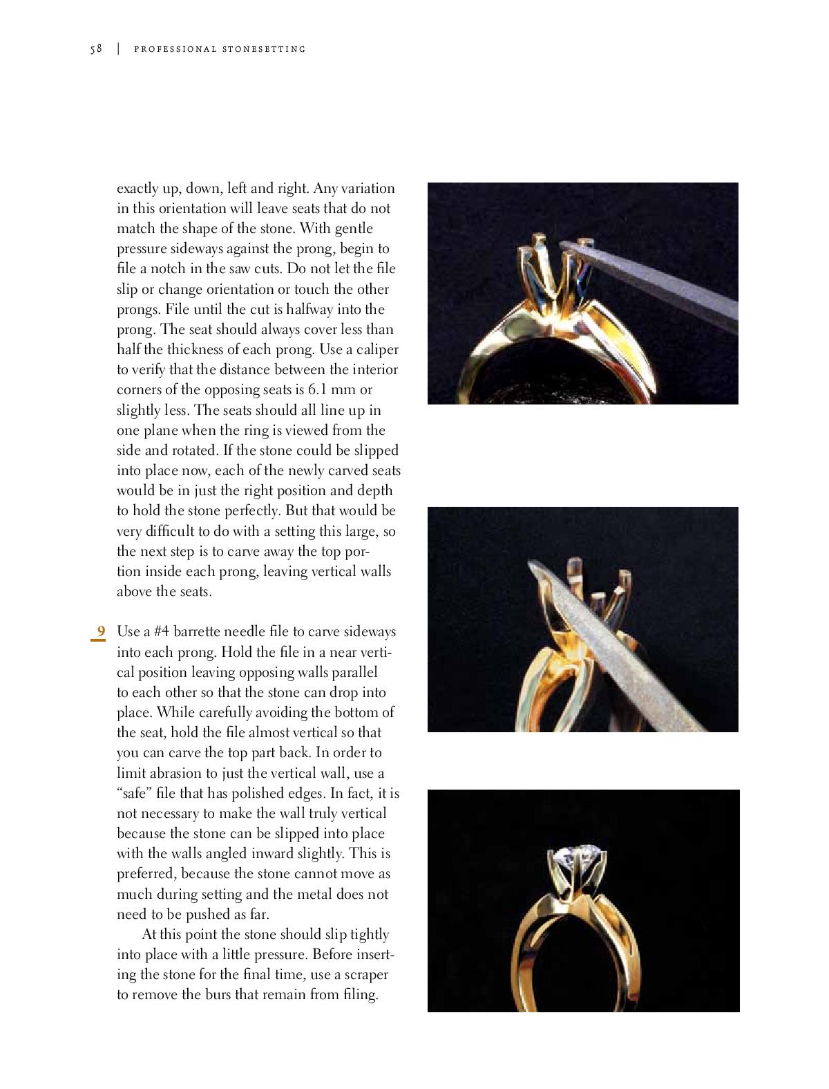 Professional Stonesetting, A Contemporary Guide to Traditional Setting Techniques - Alan Revere