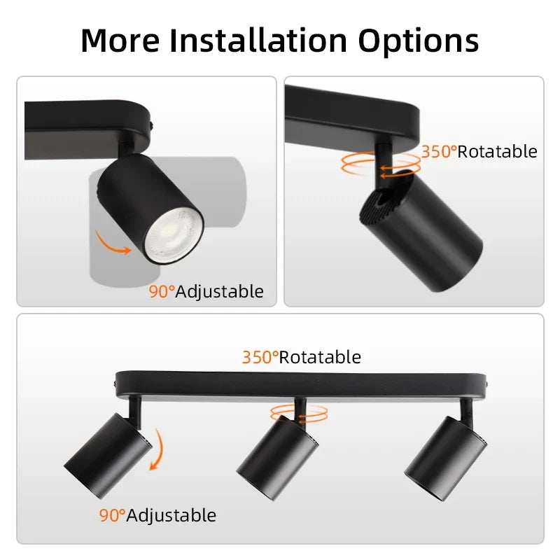 Aluminum Adjustable Spotlights