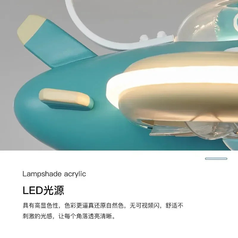 Bladeless LED Ceiling Fan