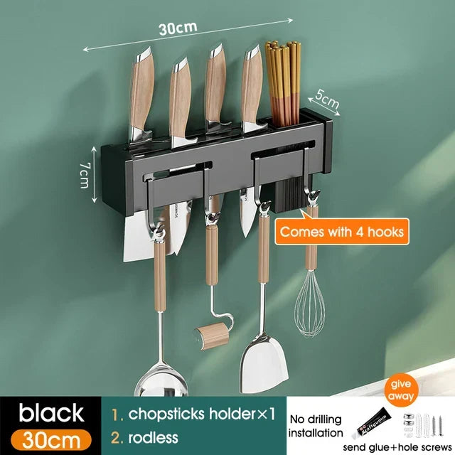 Metal Wall Knife Rack