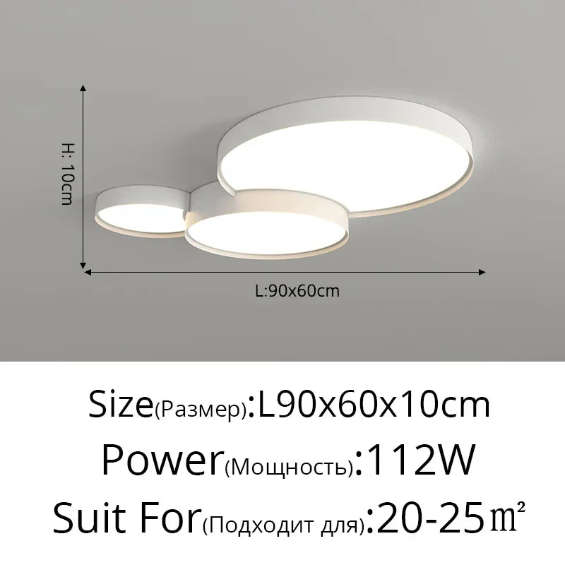 Acrylic LED Modern Chandelier
