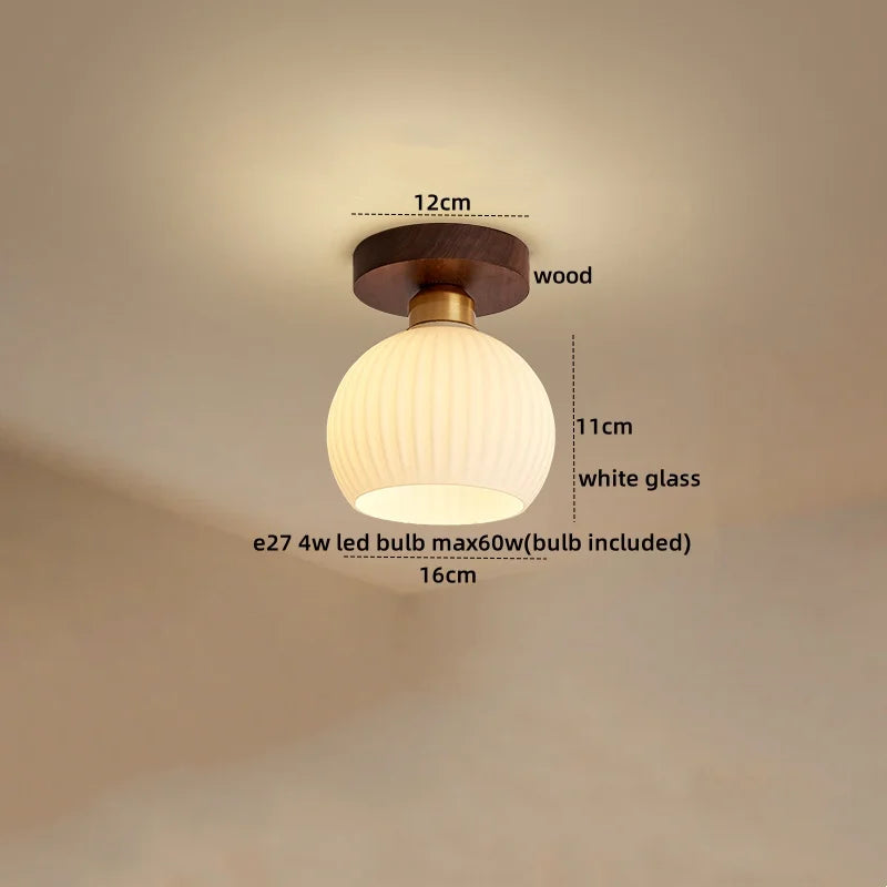 Nordic Wood Ceiling Light