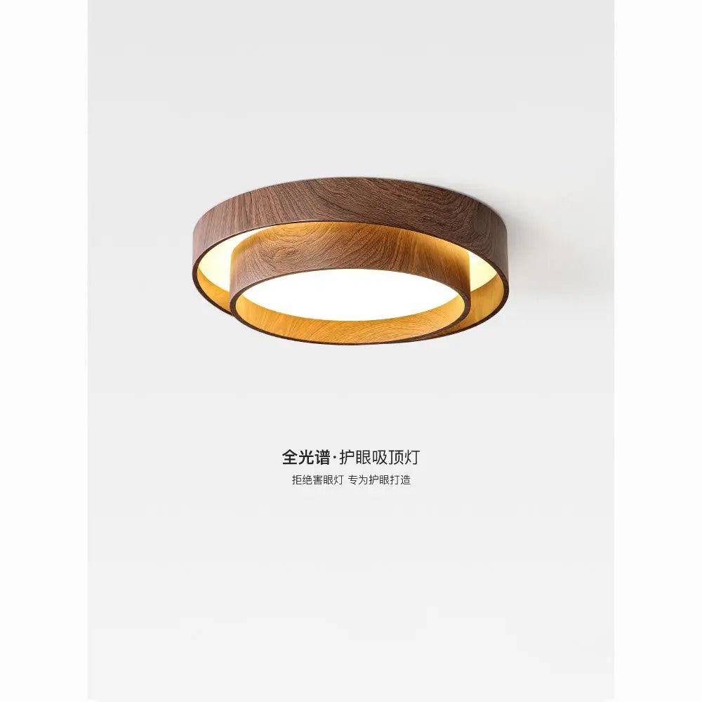 Walnut Ceiling Light
