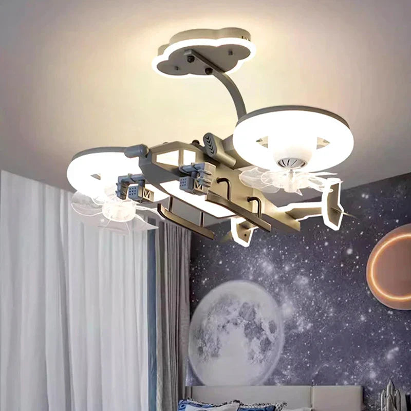 Contemporary LED Ceiling Fan