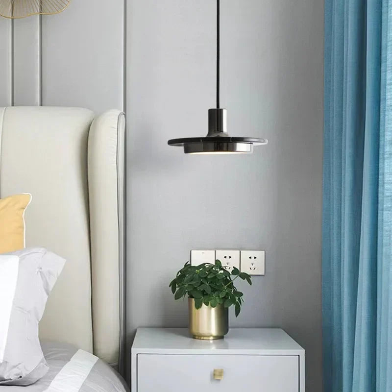 Gold Marble Saucer Chandelier