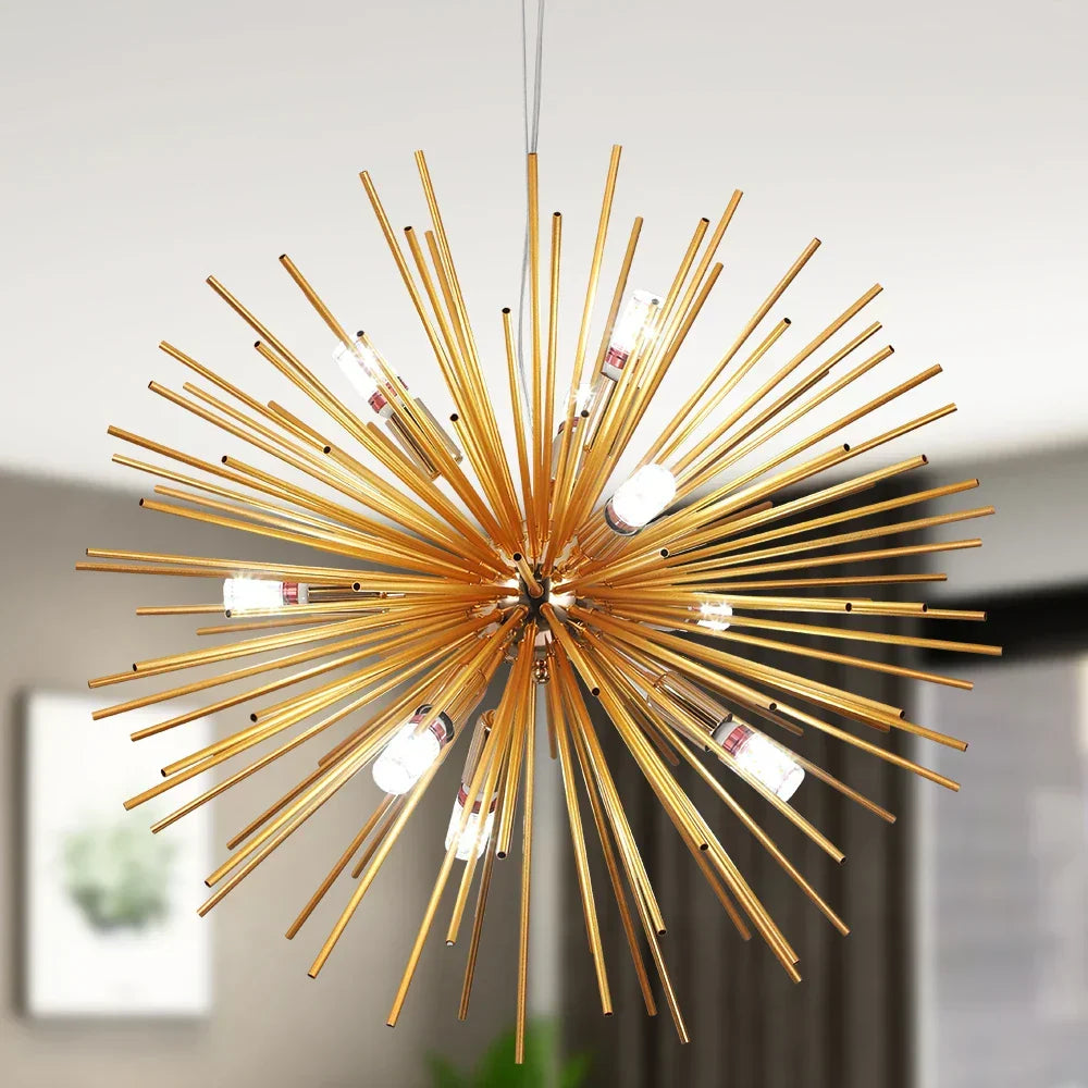 Gold Modern Pendant Chandelier