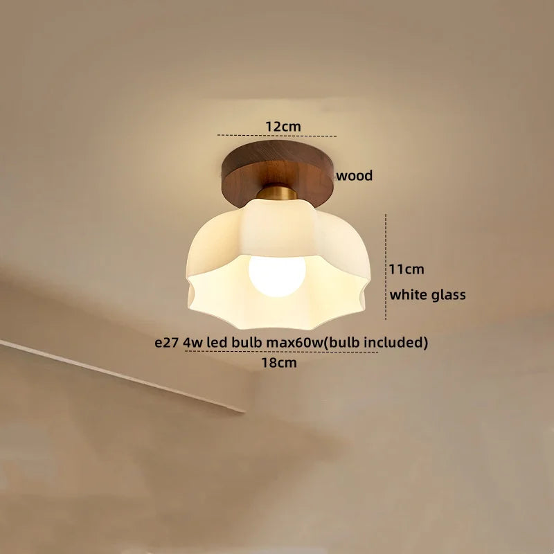 Nordic Wood Ceiling Light