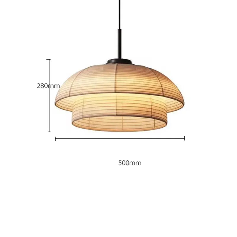 Silk Wabi Sabi Pendant Light