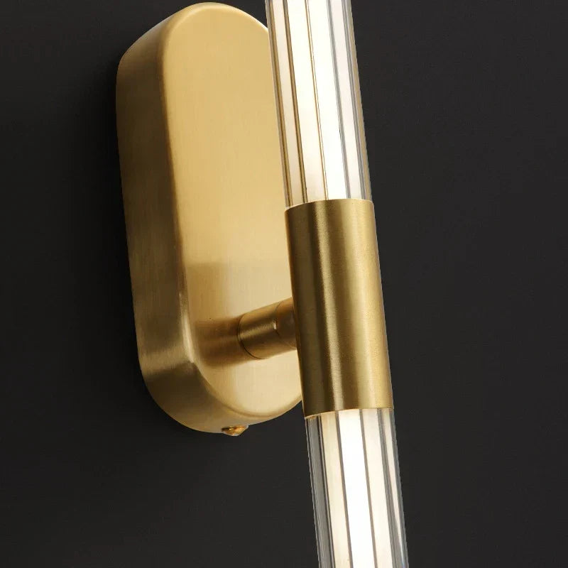 Gold Geometric Wall Lamps