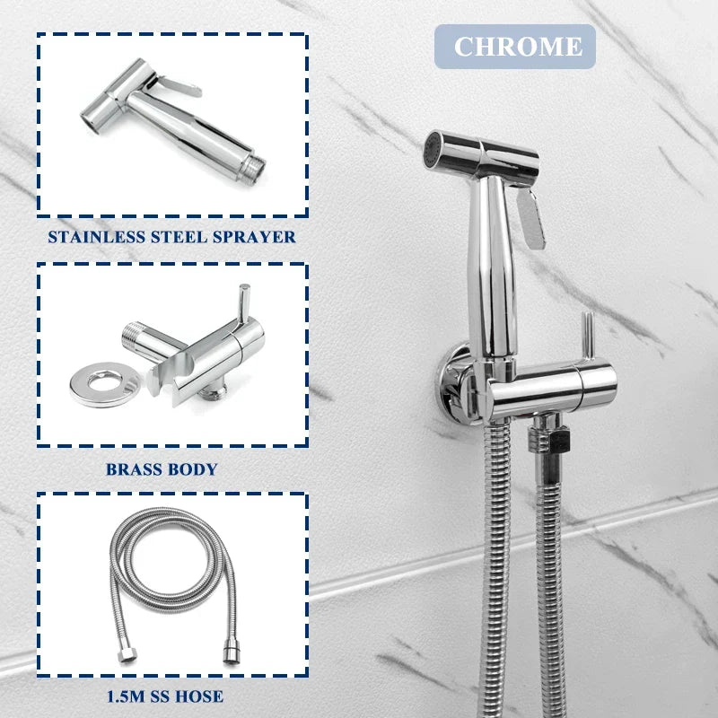 Gold Handheld Bidet Sprayer