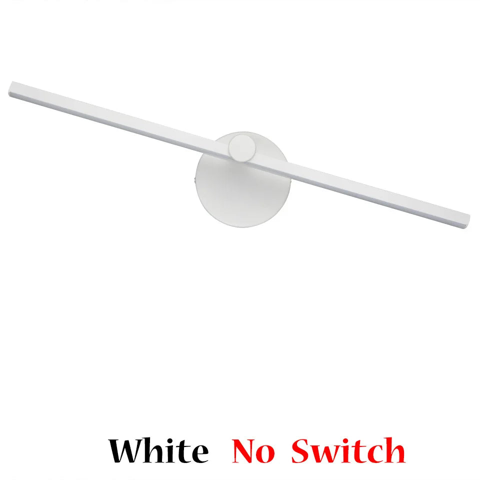 Gold Linear LED Sconce