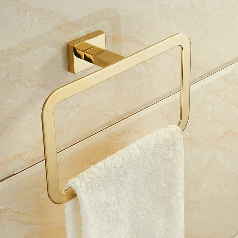 Gold Brass Hardware Set