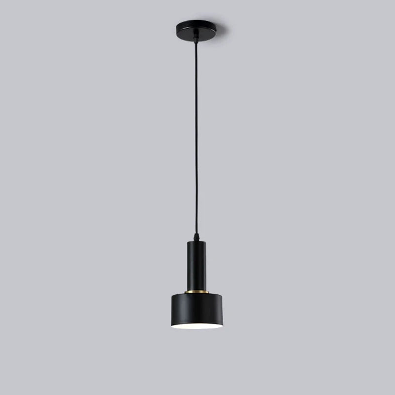 Gold Nordic Pendant Light Round 3-Head Design