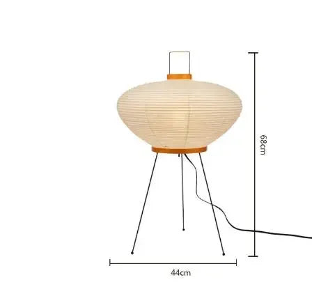 Rice Paper Modern Floor Lamp