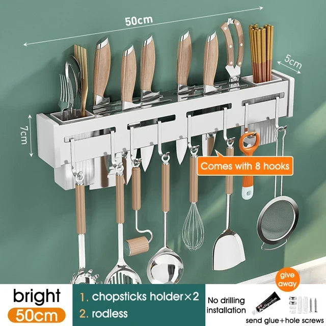 Metal Wall Knife Rack