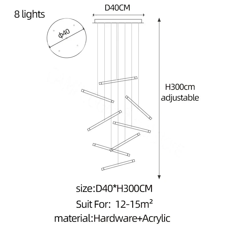 Crystal Modern LED Chandelier