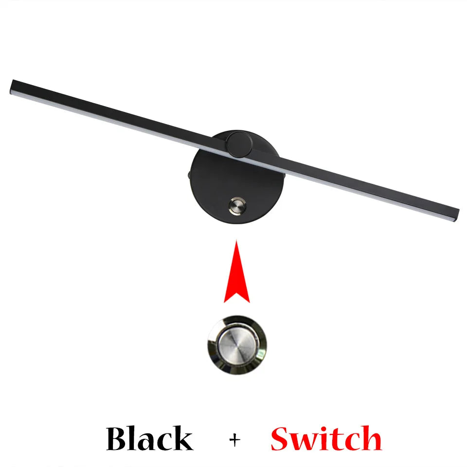 Gold Linear LED Sconce