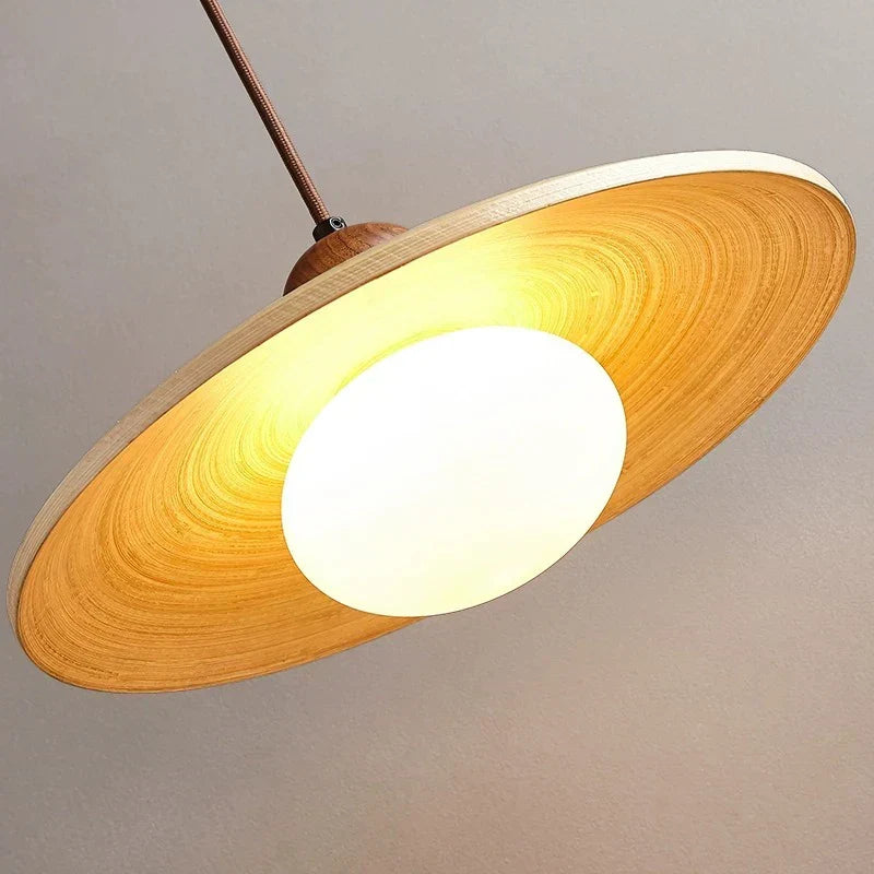 Bamboo Japanese Pendant Light