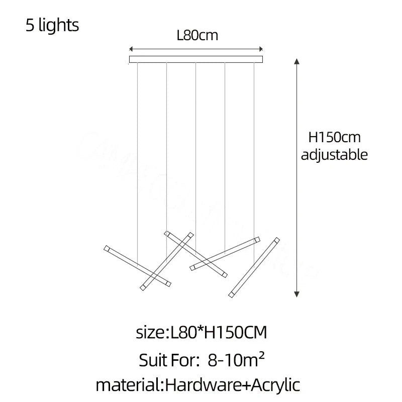 Crystal Modern LED Chandelier