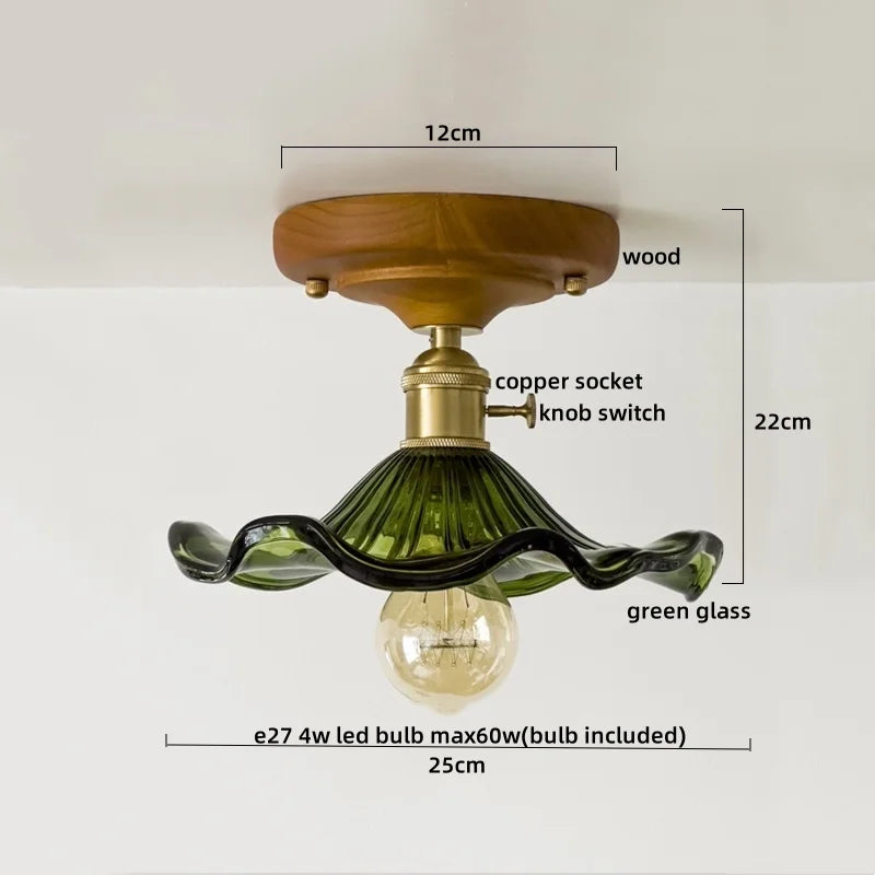 Nordic Wood Ceiling Light