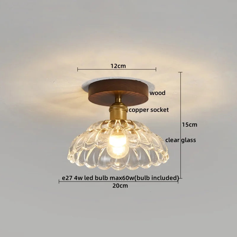 Nordic Wood Ceiling Light