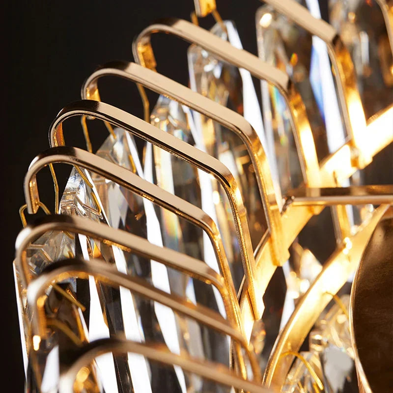 Gold Crystal Luxury Fixture